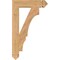 Ekena Millwork Balboa Arts & Crafts Smooth Bracket, Western Red Cedar, 3 1/2"W x 18"D x 30"H BKT04X18X30BOA03SWR - alternate 3